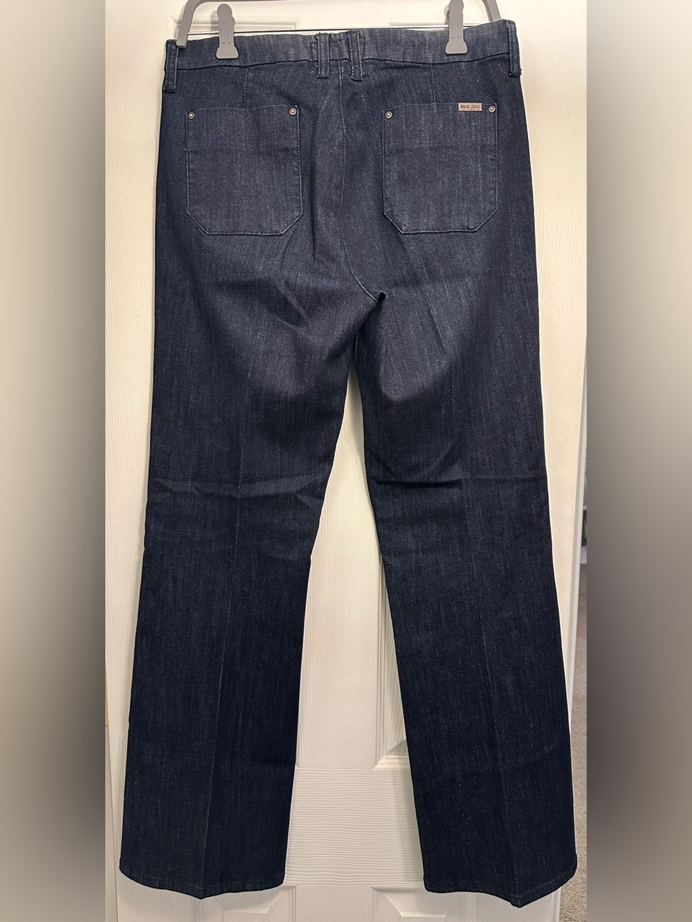 🔥💙🔥 Pristine Condition, Dear John Dark Blue Bootcut Jeans, Size 30/10 - Picture 2 of 13